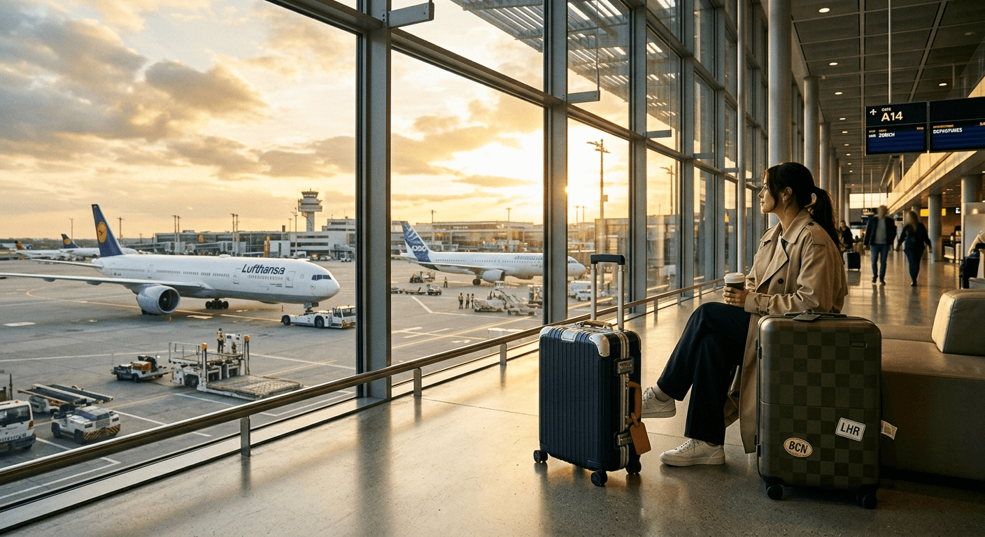 Logística aeroportuária e bagagens